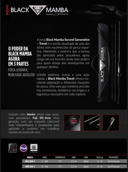 Vara Black Mamba - Redai 2025