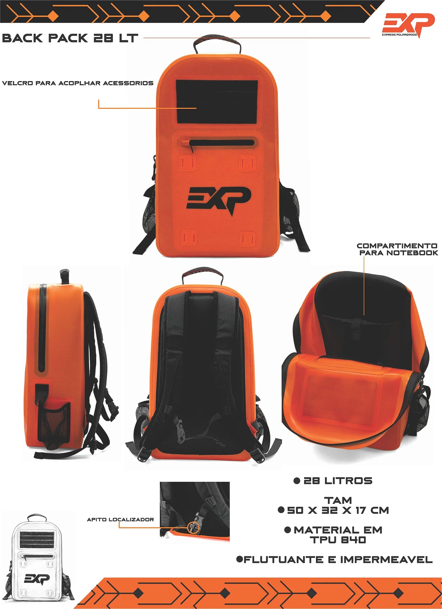 Bolsa EXP Ipermeavel