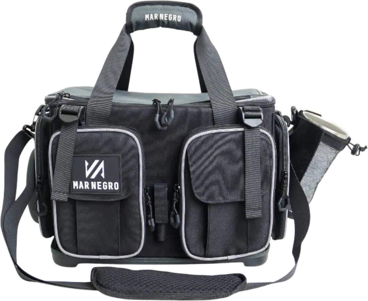 Bolsa Mar Negro Anglers Com 4 Estojos