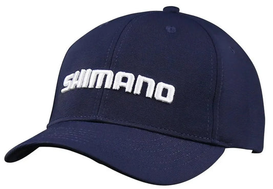 Boné Shimano Azul Logo Branco Platinum Navy Cap