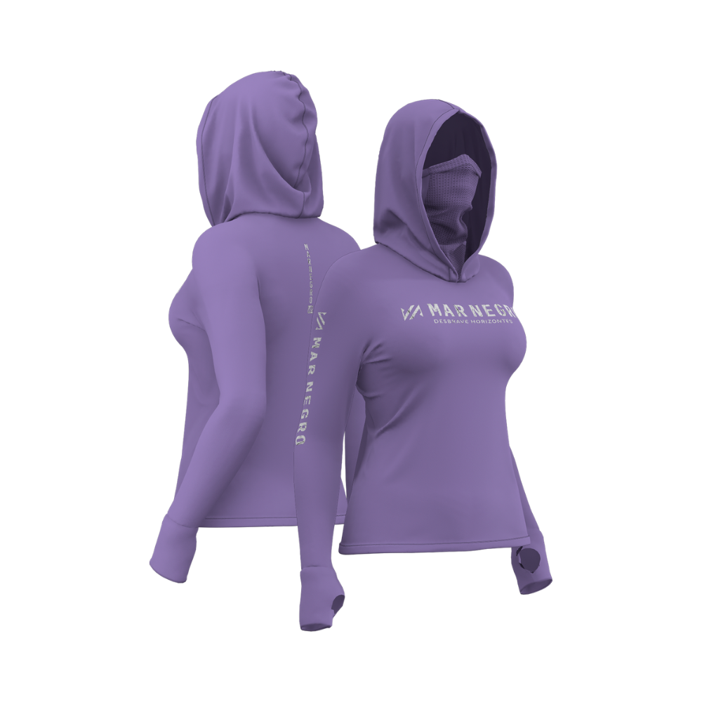 Camiseta Feminina X Protection Poliamida Mar Negro