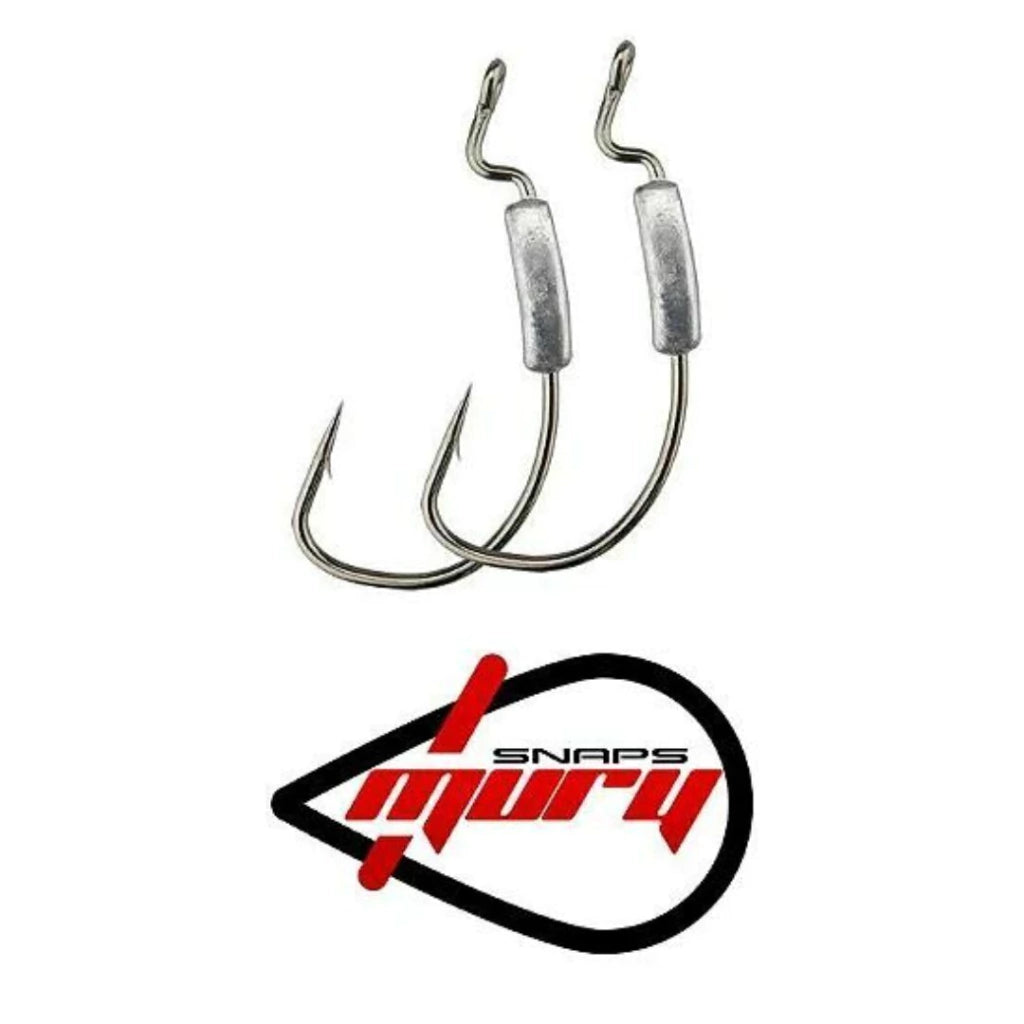 Anzol Offset Lastreado Teflon - Mury