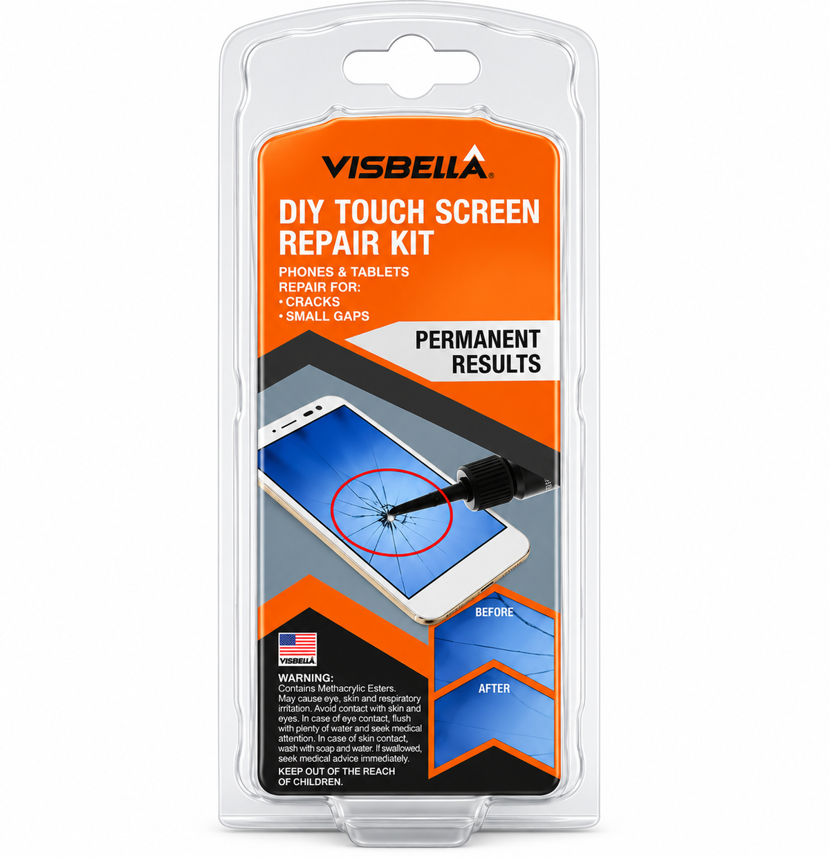 Diy Touch Screen Repair Kit - Kit Reparo Tela Celular Visbella