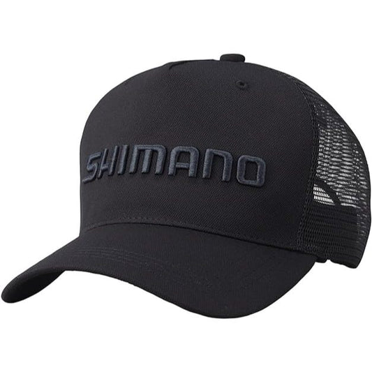 Boné Shimano Preto Logo Preto Telinha