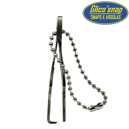 Pinça Inox - Glico Snap