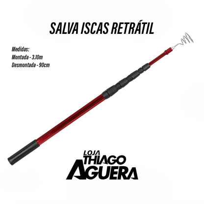 Salva Iscas Retratil