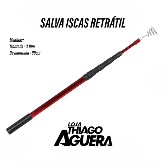 Salva Iscas Retratil