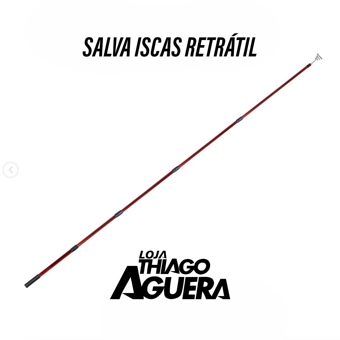 Salva Iscas Retratil