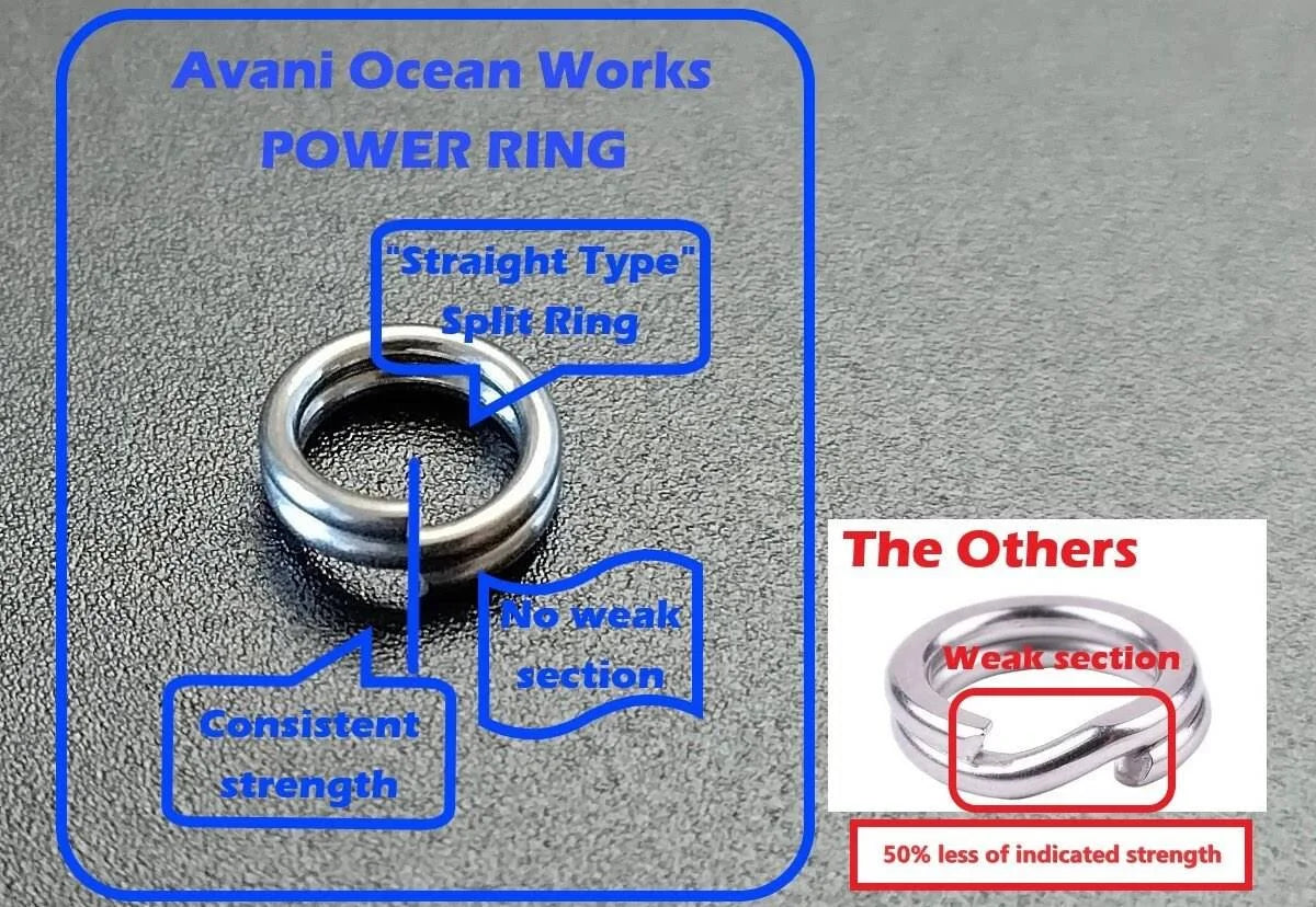 Split Ring Varivas Power Ring